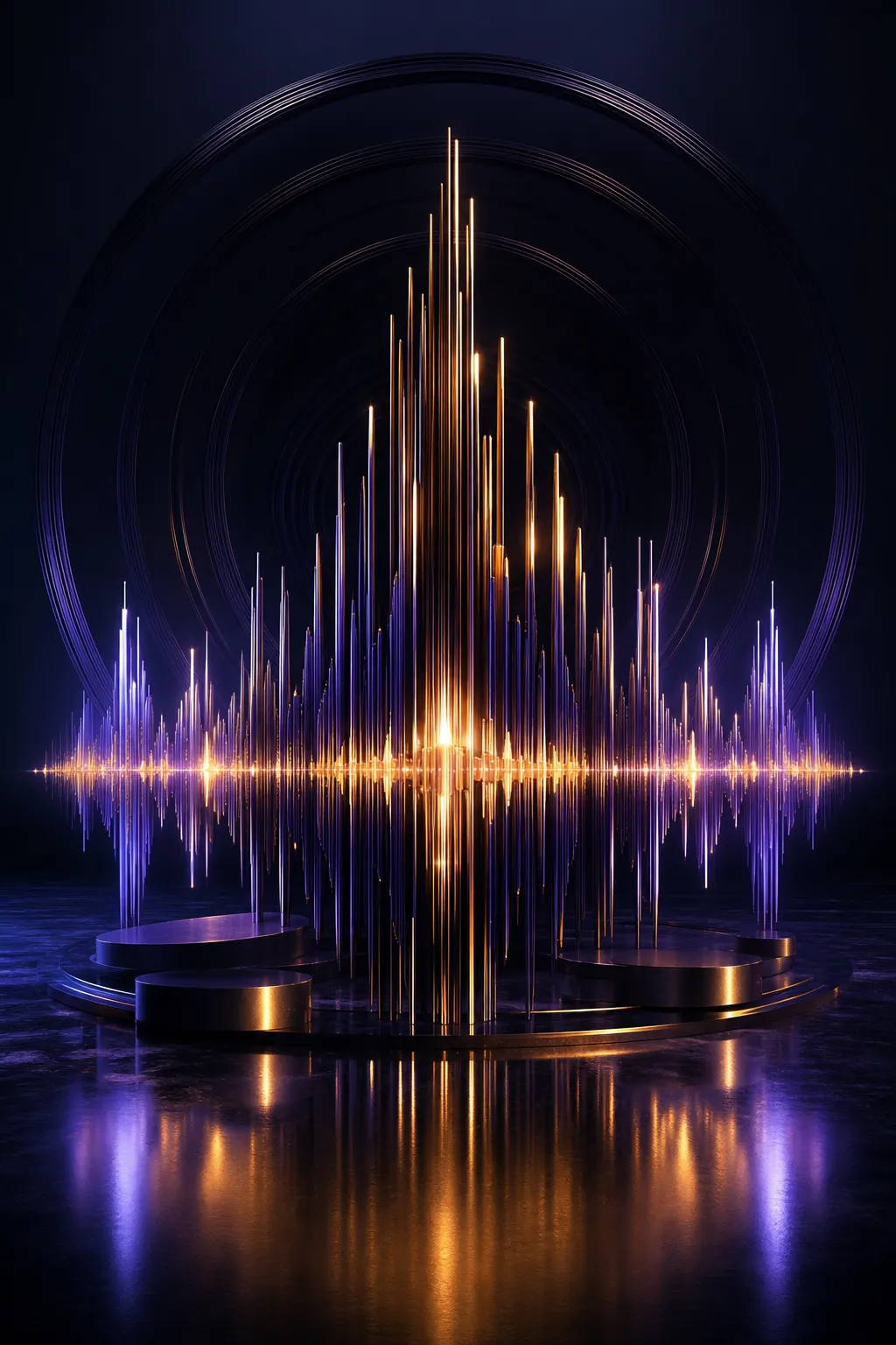Sound AI-generated visual frame
